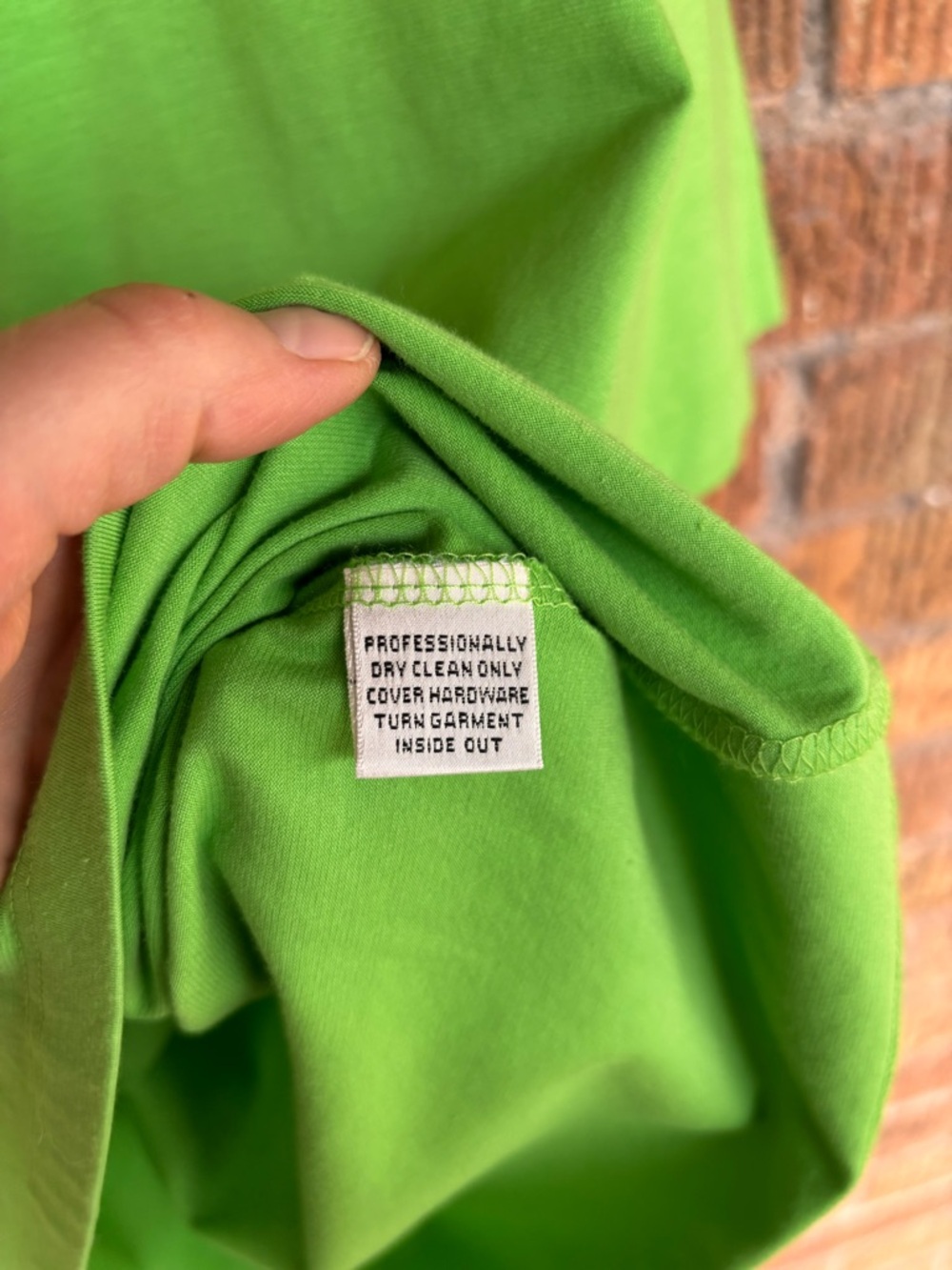 VTG St. John Sport T Shirt Lime Green Gold Embellishments Preppy Vacation Sz M - Picture 4 of 7